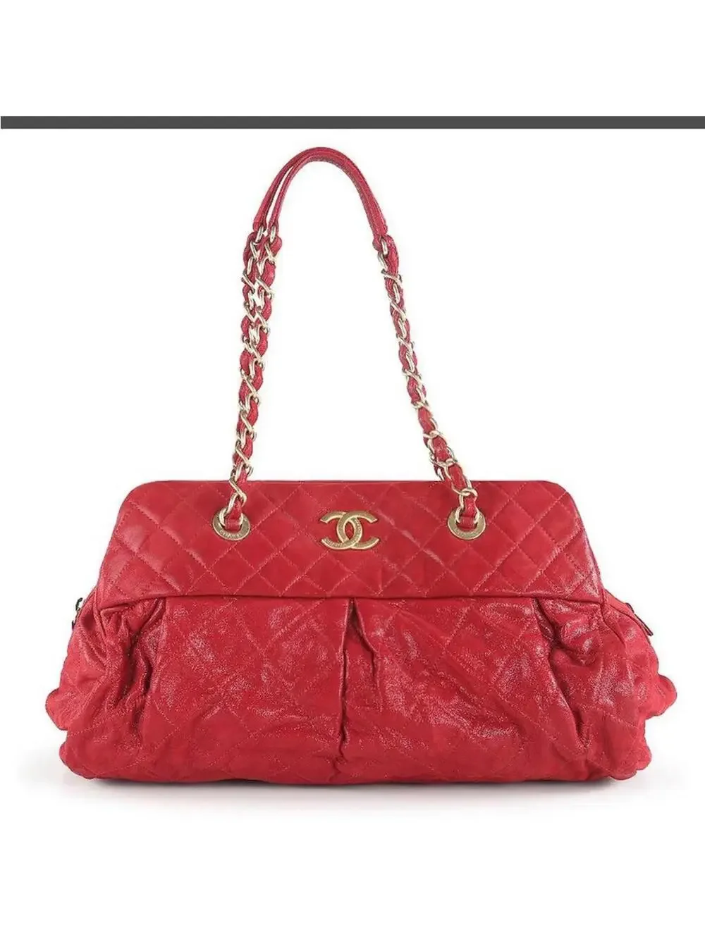 Authentic Chanel Matelasse shoulder bag
